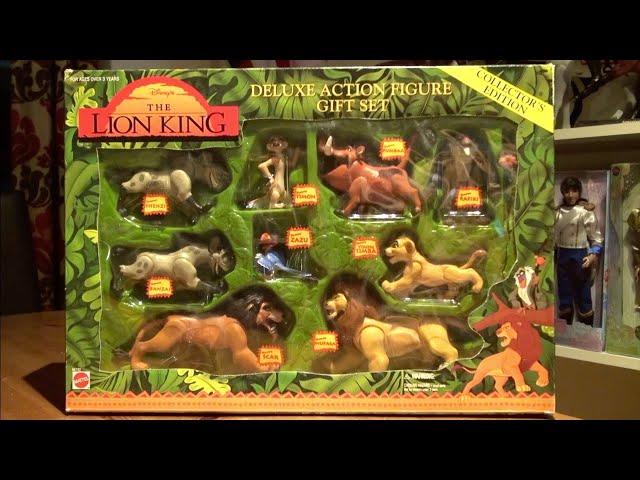 Kitwana's Toys #75: 1994 Mattel Disney The Lion King Deluxe Action Figure Gift Set #66792