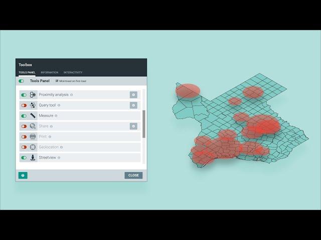 Enhance your map with tools and layers