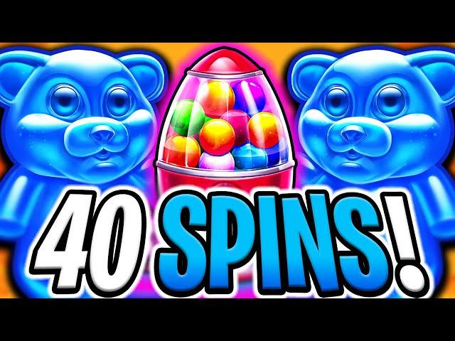 SUGAR RUSH 1000 SLOT MAX SUPER BONUS: GET READY FOR 40 FREE SPINS!