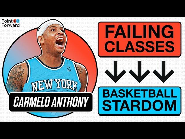 How Melo Went From Failing Classes To Basketball Stardom
