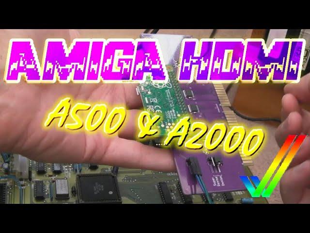 Commodore Amiga RGB 2 HDMI (A500 & A2000)