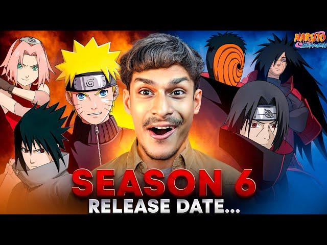 Naruto Shippuden Season 6 release date!! Naruto Shippuden Hindi Dubbed On Sony Yay