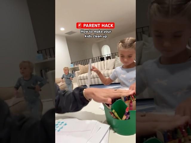 The clean up song always does the trick!  #parenthack #momhacks