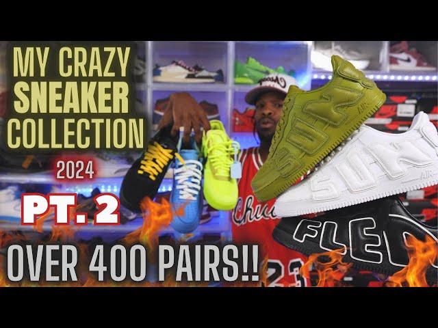 IT'S HEATING UP! PT  2 2024 MY CRAZY SNEAKER COLLECTION OVER 400 PAIRS!! HEAT YOU DON'T WANT TO MISS