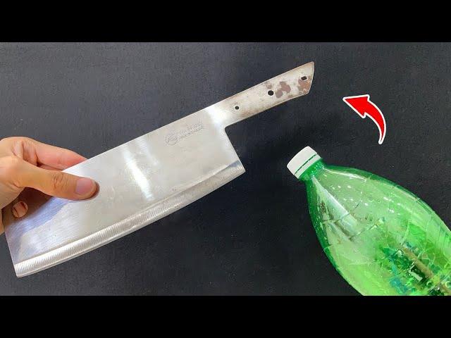 Don't Throw Away Your Plastic Bottles! How to Make a Knife Handle From Plastic Bottles