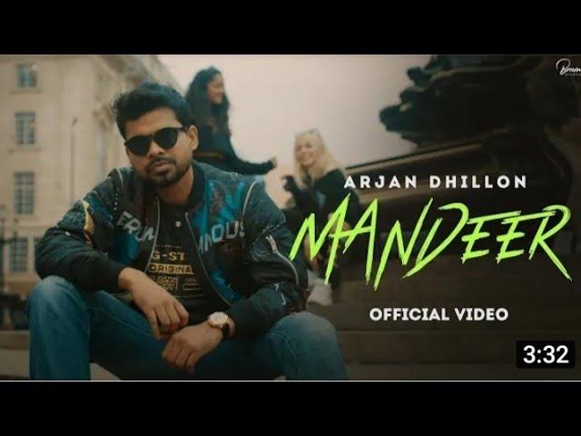 Mandeer | Arjan dhillon | J Statik | official video