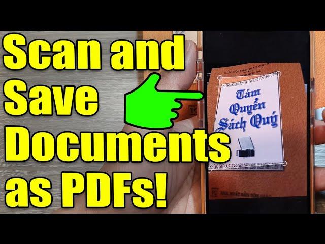  iPhone 15/15 Pro: Scan and Save Documents as PDFs (2 Easy Methods!)