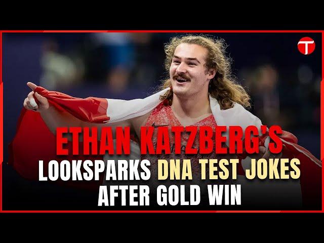 Ethan Katzberg's Gold Win Sparks DNA Test Jokes Amid 'Distinctive' Look