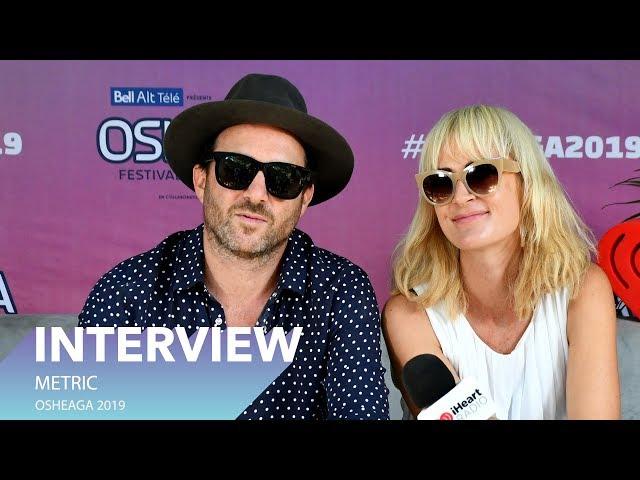 Metric Osheaga 2019 Interview