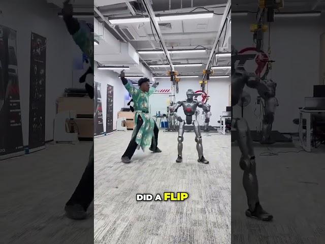 China's Most Advanced Robot Dances & Flips! You Won't Believe This!  #ishowspeed #china