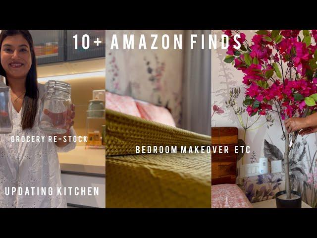 10+ Amazon Finds To Update Kitchen & Bedroom |Grocery Restock, Decoration, Cleaning,DailyLife Chores