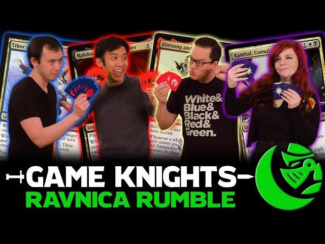 Ravnica Rumble w/ Rachel Agnes & Kenji Egashira | Game Knights 25 | Magic the Gathering Commander