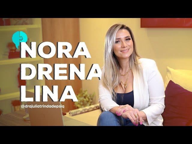 NORADRENALINA, QUAL FUNÇÃO? | TUDO SOBRE PSIQUIATRIA | JULIA TRINDADE