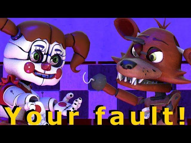 Baby Foxy Too Angry [FNAF SFM] Animation Five Nights at Freddy's