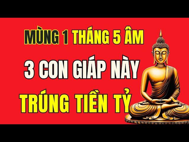 Đúng Mùng 1 Tháng 5 Âm lịch, Năm ất tỵ 2025. 3 Con giáp này, Nhận lộc ơn Trên, Thần tài chỉ lối