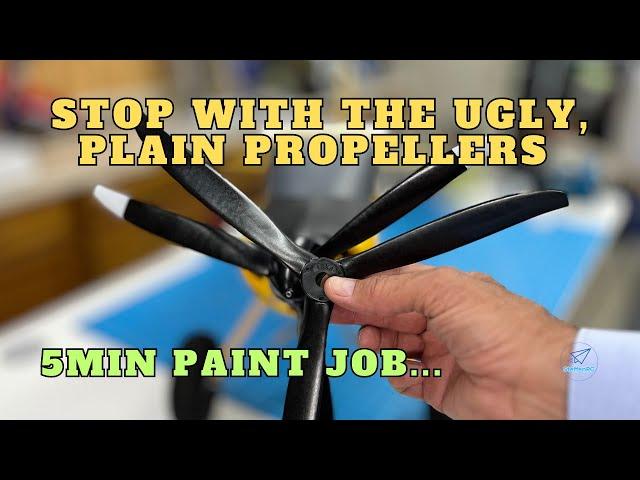 How to paint the tips of your propeller