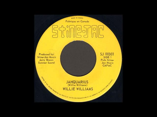 7''Willie Williams -Jahquarius & Version 1979