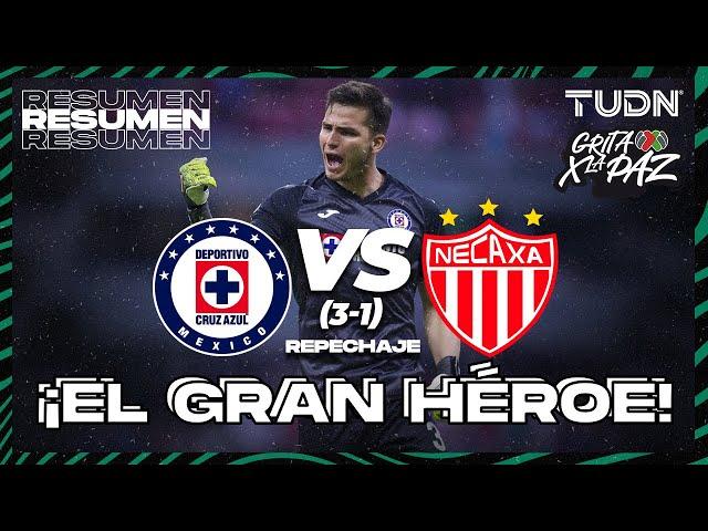 Resumen y goles | Cruz Azul 1(3)-(1)1 Necaxa | Grita México C22 - REPECHAJE | TUDN