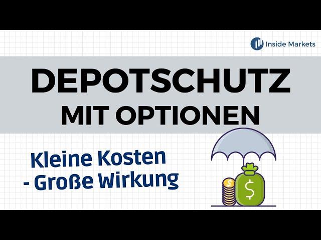 Depotabsicherung vor dem Aktiencrash mit Optionen | Praktisches Beispiel