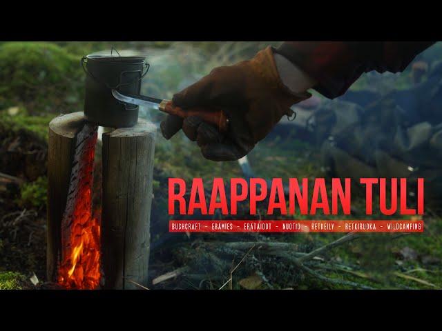 Raappanan tulet - Bushcraft retkeily ja uusi saha - Silky Outback Bigboy