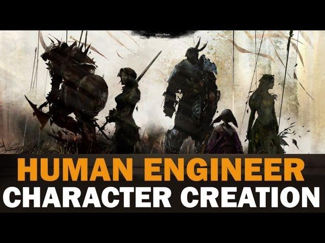 Guild Wars 2 Beta - Human Engineer Creation / Intro Story