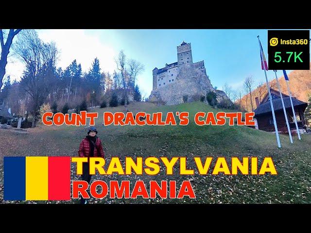 COUNT DRACULA Castle #transylvania #dracula #insta360 #viralvideo