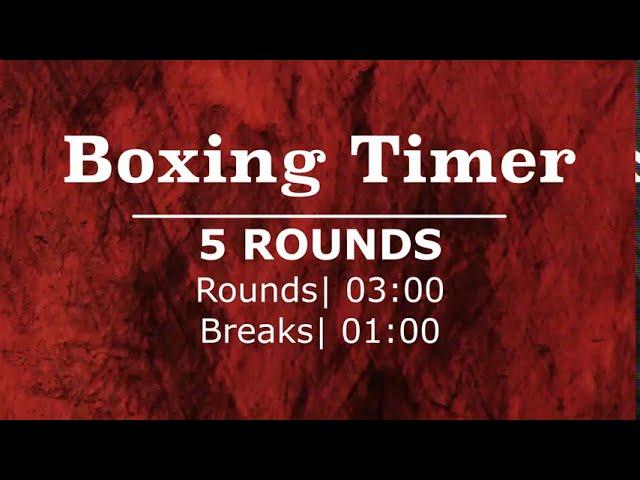 Boxing Timer x motivation music