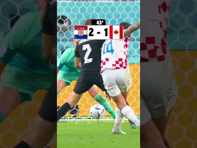 Craziest Moments: Croatia vs Canada in World Cup 2022 Highlights