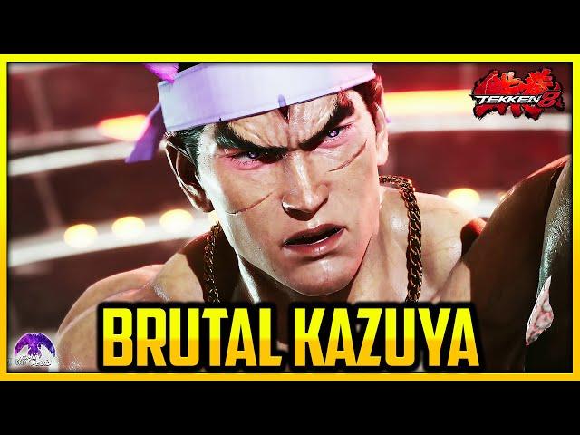 T8 v1.12 ▰ This Kazuya Is So Brutal !!【Tekken 8 High Level Gameplay】