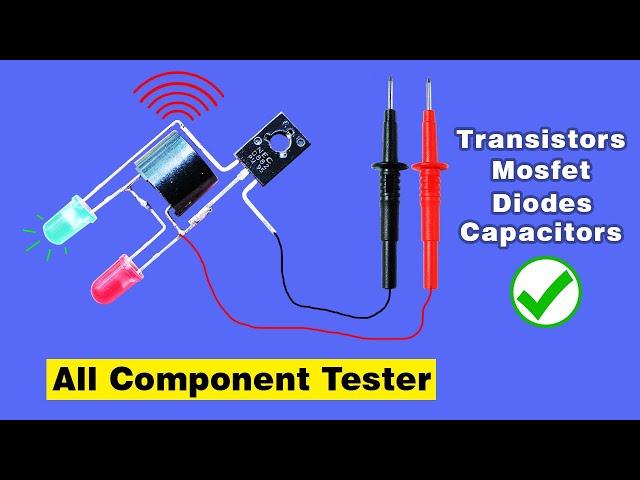 Make all component Tester using D882, Make a universal any components Tester