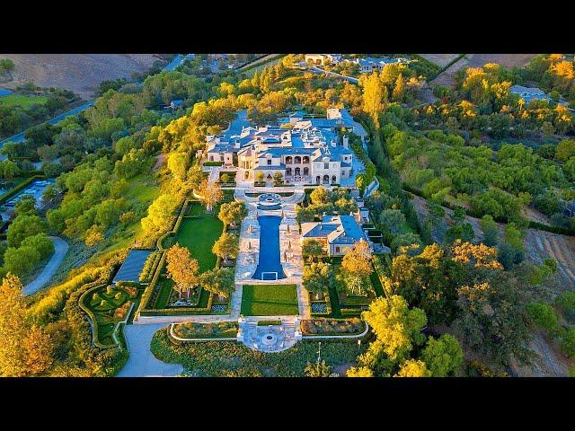 Inside a Jaw-dropping Billionaire $85,000,000 Mega Mansion in Southern California