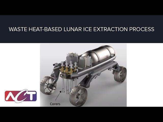 Lunar Ice Extraction Process- Waste Heat-Based