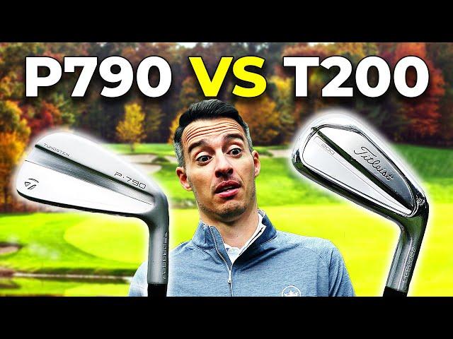 TaylorMade P790 v Titleist T200 Irons... WE CROWN A WINNER!