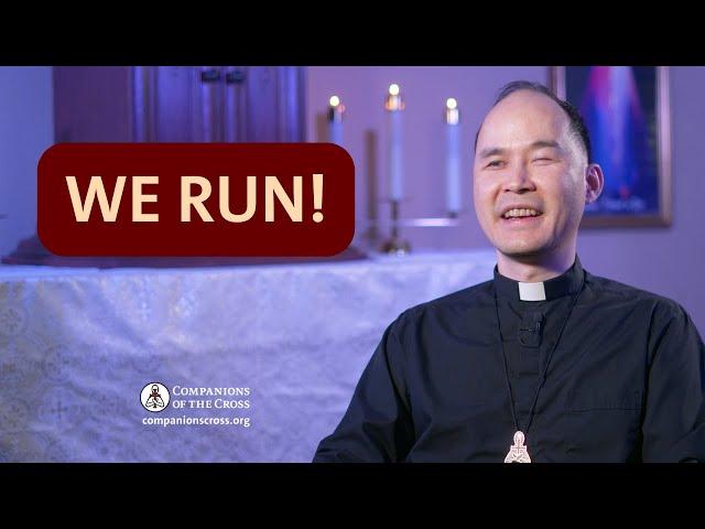 "We Run!" - Says Fr. Francis Ching, CC