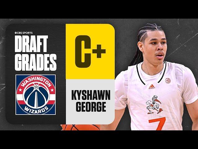 Kyshawn George Selected No. 24 Overall by Washington Wizards | 2024 NBA Draft Grades | CBS Sports