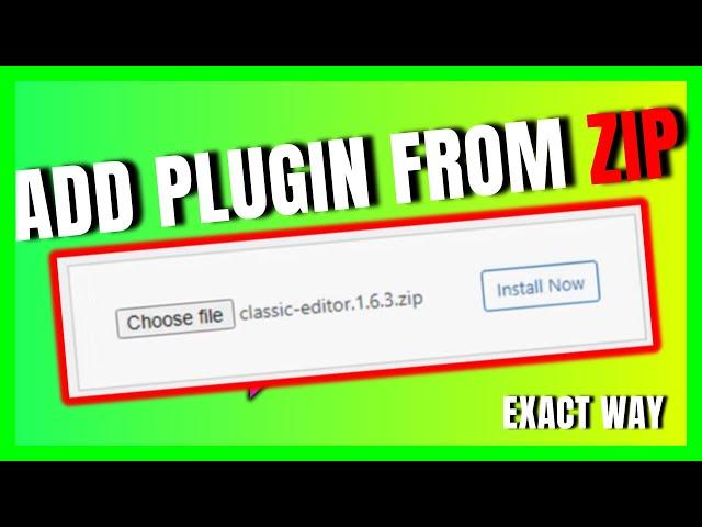 How to install wordpress plugin from zip | Wordpress Plugin Installation