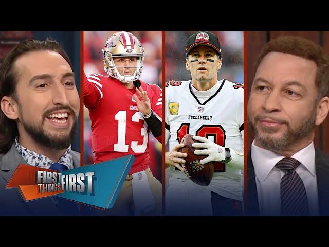 49ers to start Brock Purdy at QB vs. Tom Brady, Bucs in Week 14 | NFL | FIRST THINGS FIRST