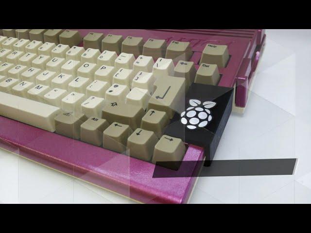 Modded Amiga 600 Raspberry Pi & Keyrah