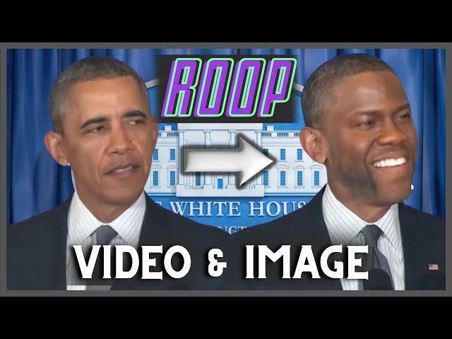 FREE OneClick FaceSwap & DeepFake Tool - ROOP (Setup & Install)