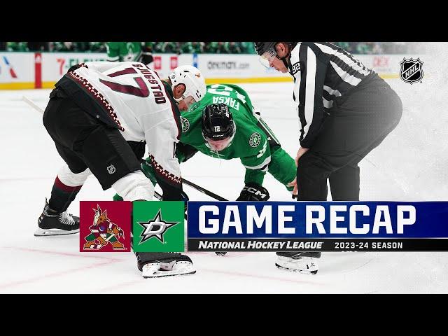 Coyotes @ Stars 11/14 | NHL Highlights 2023