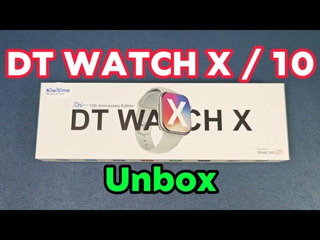 KIWITIME DT WATCH X / 10 Smartwatch Unbox-Best Apple Version Copy?