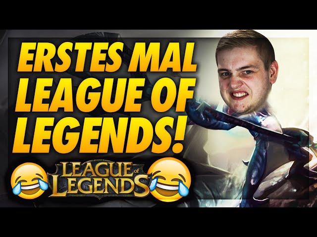 ERSTES MAL LEAGUE OF LEGENDS! | Absolut lostes 5er Ranked Team!