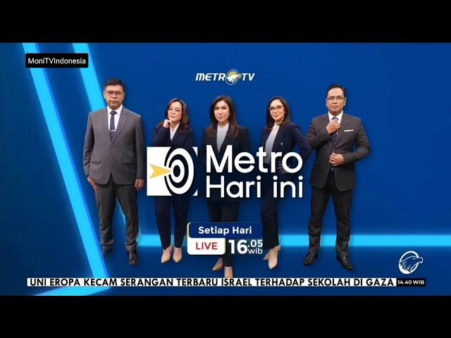 Revisi Promo Metro Hari Ini Terbaru 2024 Versi Jurnalis Senior Metro TV