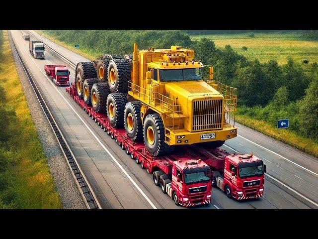 Extreme Dangerous Transport Skill Operations Oversize Truck | Biggest Heavy Equipment Machines #1