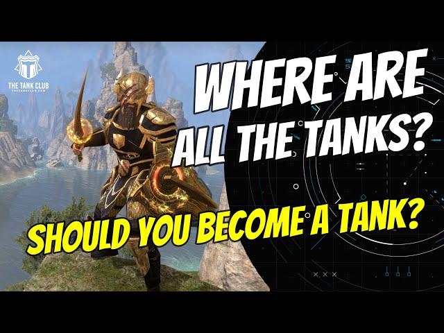 Where Are All The Tanks? Should You Become A Tank?