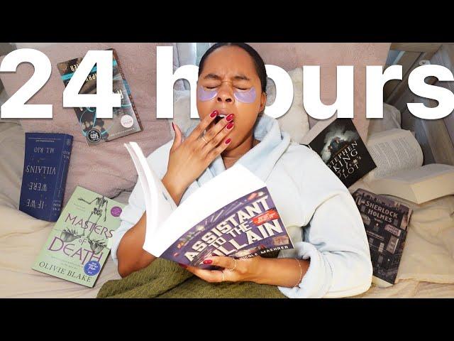 I tried to read for 24 hours STRAIGHT and it did not go well...