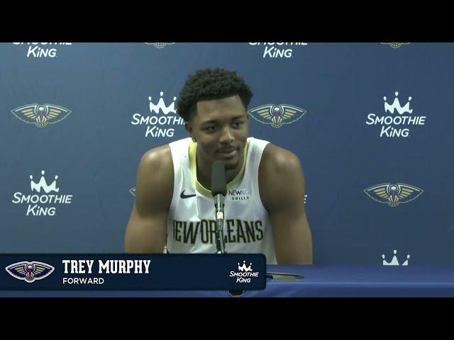 Trey Murphy III interview | Pelicans Media Day 2024