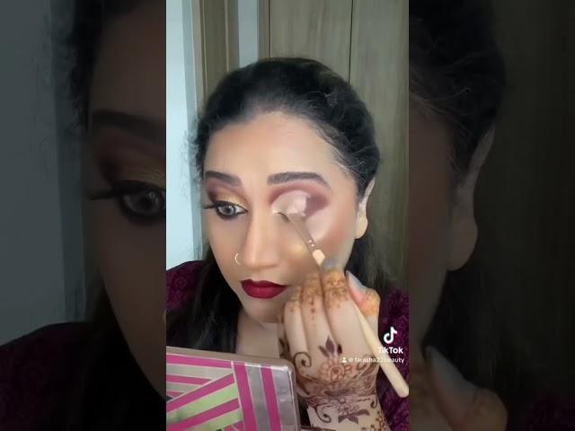 Traditional bridal look #glam #makeup #makeuptutorial #makeupartist #bridal #eyemakeup