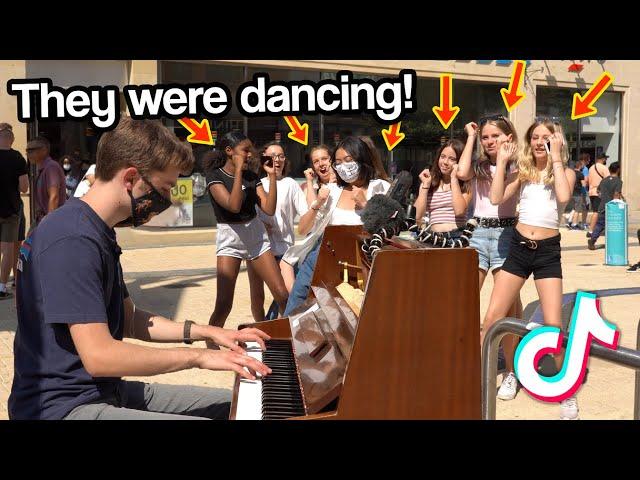 I played TIKTOK SONGS on piano in public (PART 2)