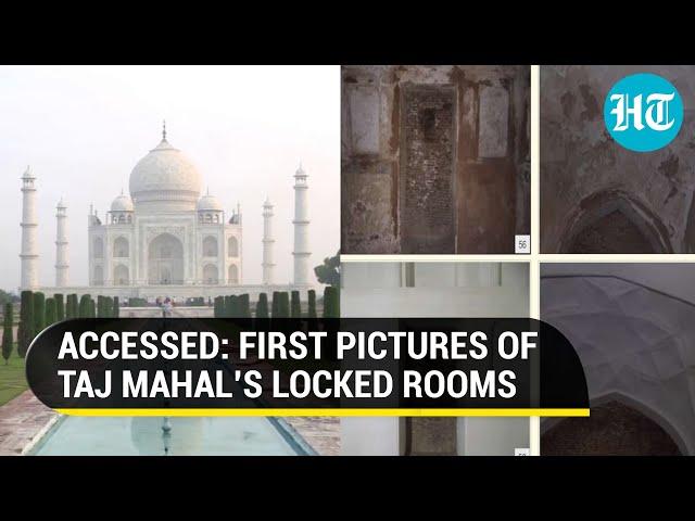 Pics of Taj Mahal's locked rooms released by ASI amid claims of Hindu idols inside the monument